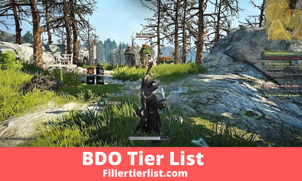 BDO Tier List Black Desert Filler & Tier List