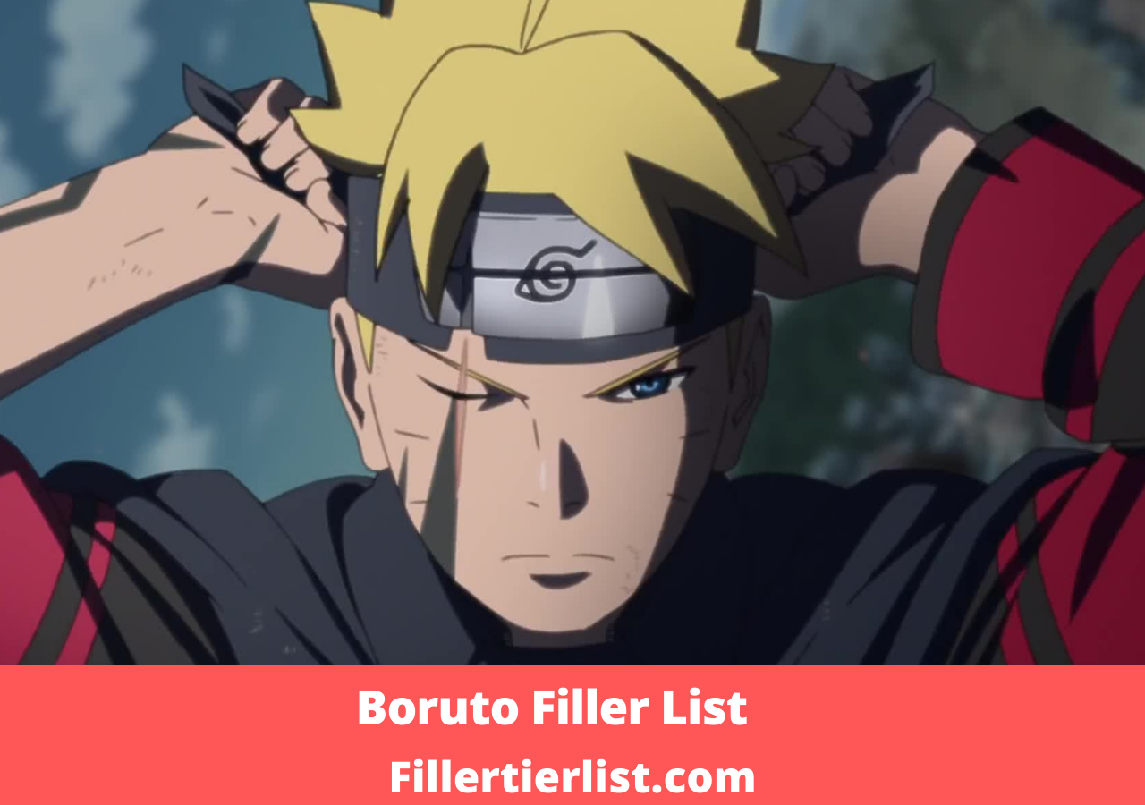 Boruto Filler List 2021 (Boruto: Naruto Next Generations Filler Episode List)