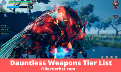 Dauntless Weapons Tier List 2021