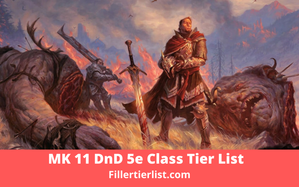 DnD 5e Class Tier List 2021