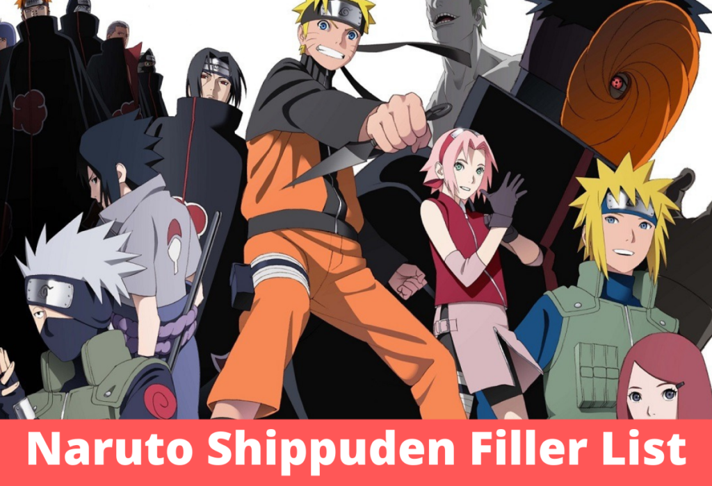 naruto shippuden episodes list synopsis fillers