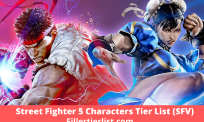 Street Fighter 5 Characters Tier List (SFV)