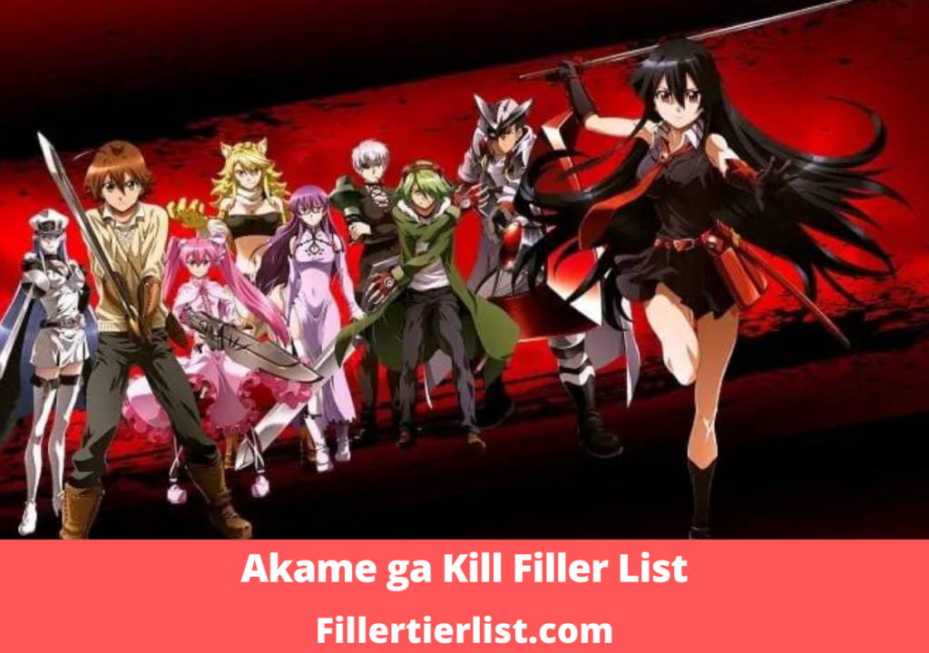 Akame ga Kill Filler List - Filler & Tier List