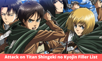 Attack on Titan Shingeki no Kyojin Filler List