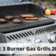 Best 3 Burner Gas Grills 2022 - Review Guide Under $300 & $500