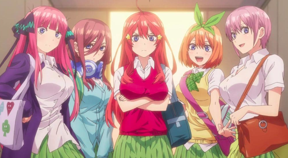 The Quintessential Quintuplets Series Watch Order