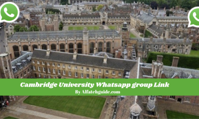 Cambridge University Whatsapp group Link
