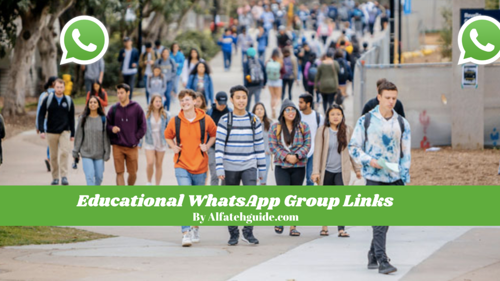 Educational WhatsApp Group Links - Join list 2022