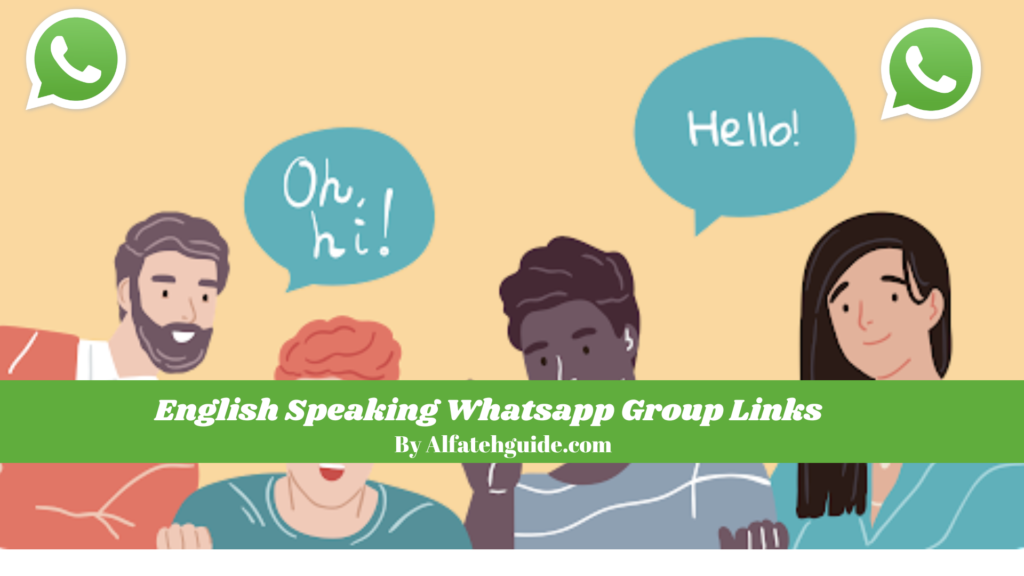 English Speaking Whatsapp Group Links