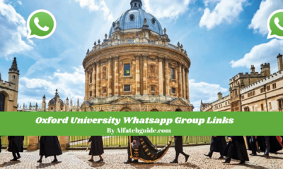 Oxford University Whatsapp Group Links