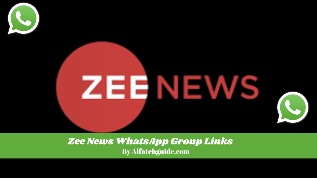 Zee News WhatsApp Group Links