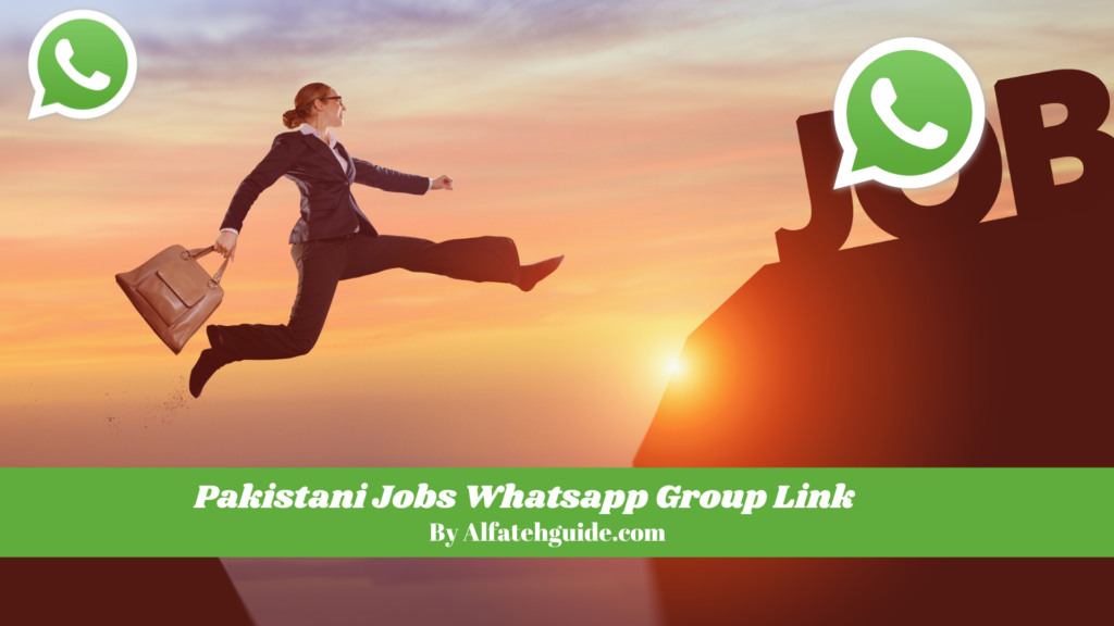 Pakistani Jobs Whatsapp Group Link 2022 | Government Jobs